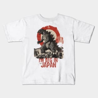 I'm Big in Japan - vintage illustration Kids T-Shirt